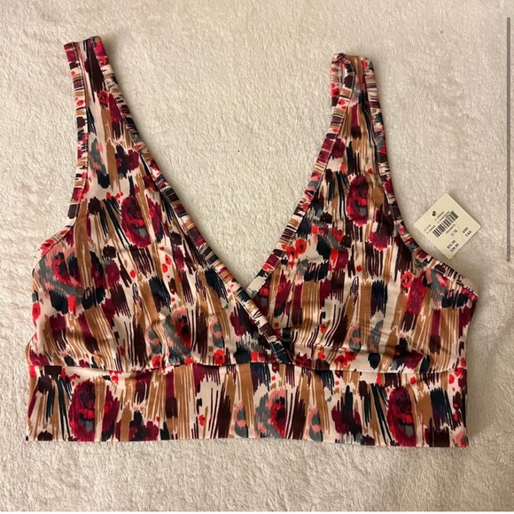 Nwt anthropologie Eva surplus seamless bralette s/m - Picture 3 of 7
